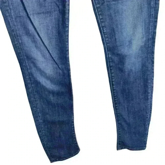 Mother High-Waist Looker Skinny Jeans in Flowers From The Storm Wash Size: 24 - Picture 4 of 10